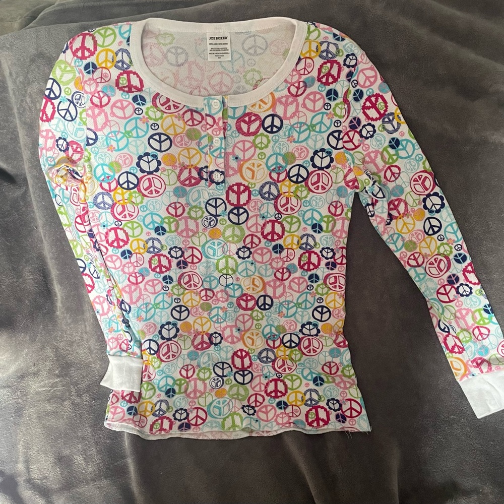 Peace Sign Kids Shirt - Multicolor